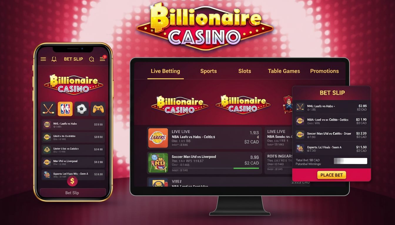 Billionaire Casino sportsbook for small-stake fun